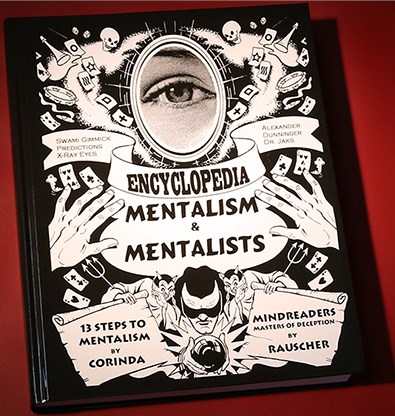 13 STEPS TO MENTALISM by Tony Corinda New Hardcover Mentalism Telepathy Book 