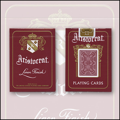 ARISTOCRAT PLAYING CARDS BY USPCC BICYCLE ONE RED OR BLUE DECK POKER MAGIC TRICK 