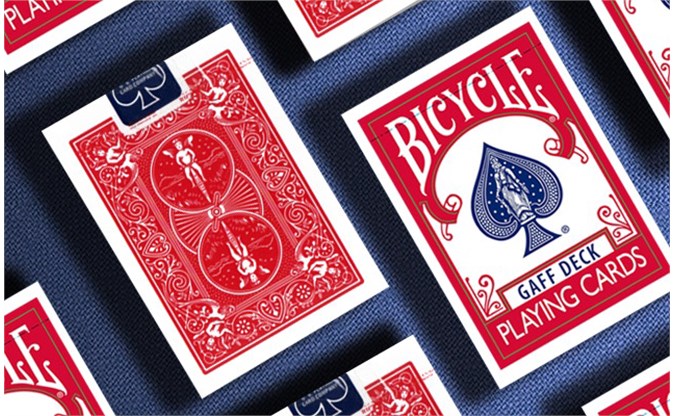 MISMADE Red Bicycle Playing Cards RARE New Gaff Trick Deck