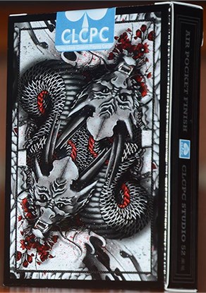 Dragon Series Playing Cards Silver Edition Japanese Artwork 