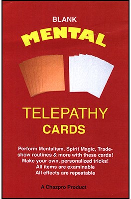 telepathy mental blank cards