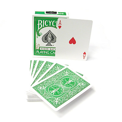Interested in Bicycle Green Playing Cards? You may also like: