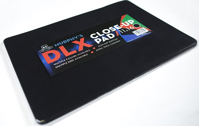 Black Professional Card Deck Mat Close Up Magic Tricks Pad Toy Trick S&K 