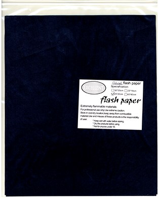 Flash Paper (twenty 2x3 sheets) - Vanishing Inc. Magic shop