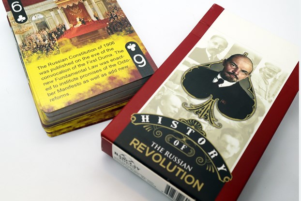 History Of Russian Revolution Playing CardsPoker DeckCollectable 