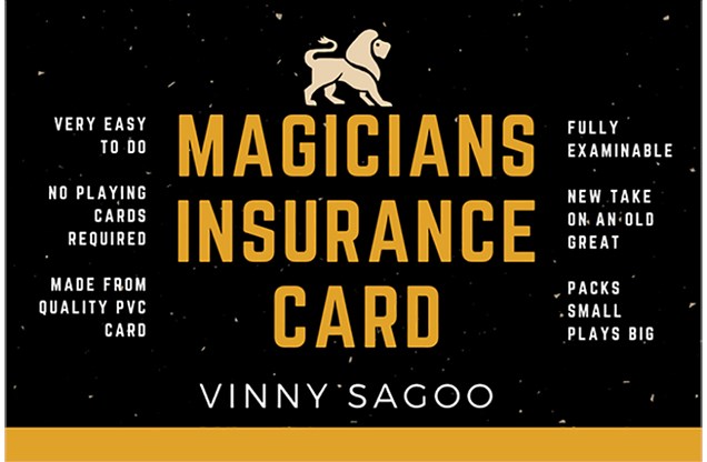 A Classic Easy To Do Magician's Insurance Policy Magic Trick Stage Close-Up 