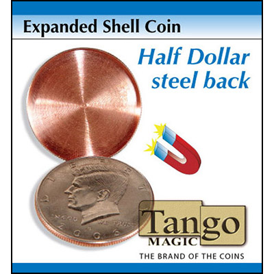 1 STEEL SHIM SHELL US PENNY TAIL Dime Magic Trick Hollow Coin Magnetic Vanishing 
