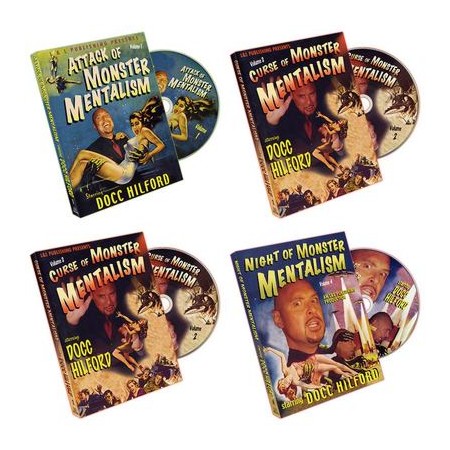 Monster Mentalism (4 DVD Set) - Docc Hilford