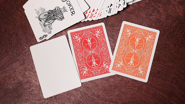 Magic Tricks New Bicycle Madison Deck Orange Playing Cards 